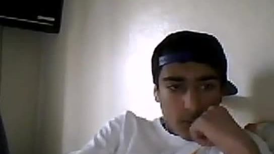 Arab boy on cam